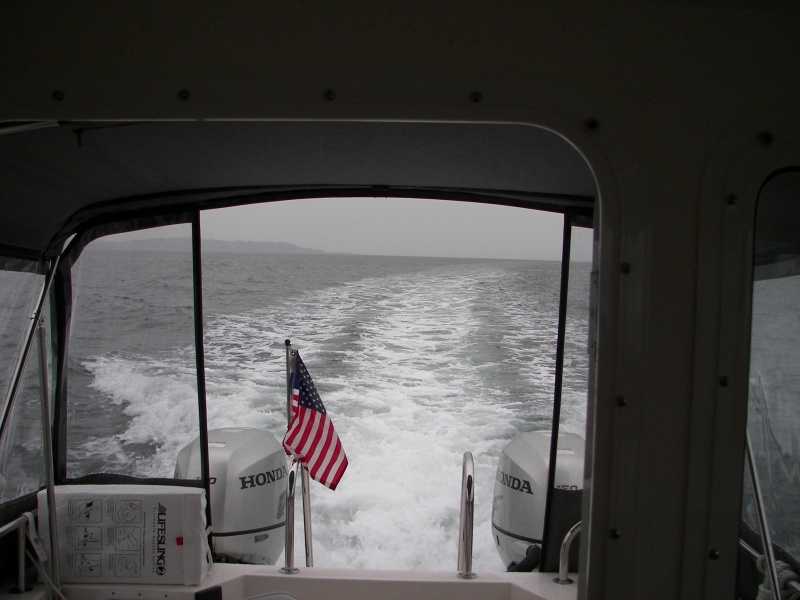 Trying to beat the storms to La Conner