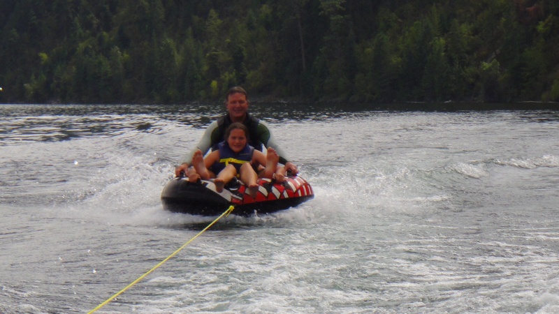 Tubing behind SLOGO @ Pend Oreille