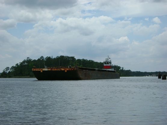 Tug Lorette that we had to lock with