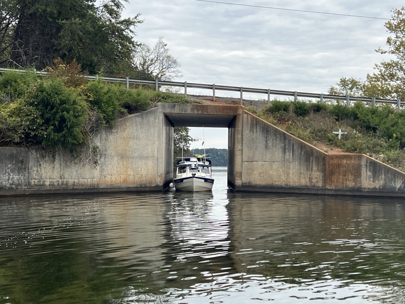 Tunnel on Little Tennessee River