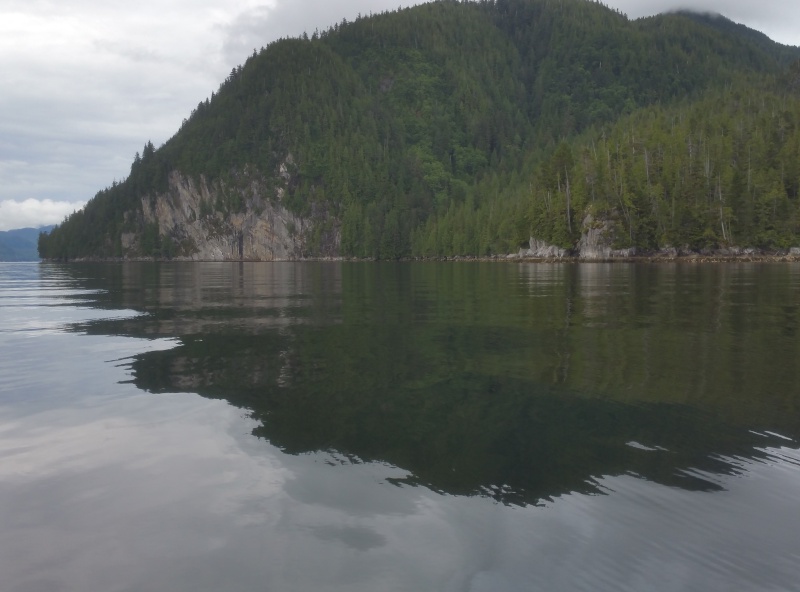 Turning up Cascade Inlet
