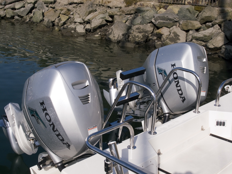 Twin Honda 150s