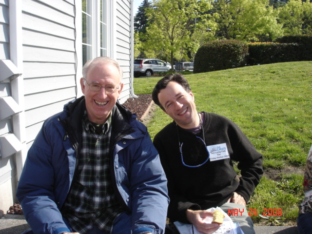 TWO LUCKY FISH
John and Tim Flanagan