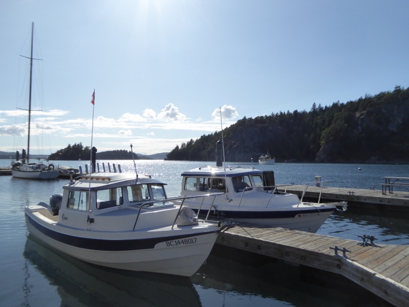 Two really nice boats - 1989 and 2017!