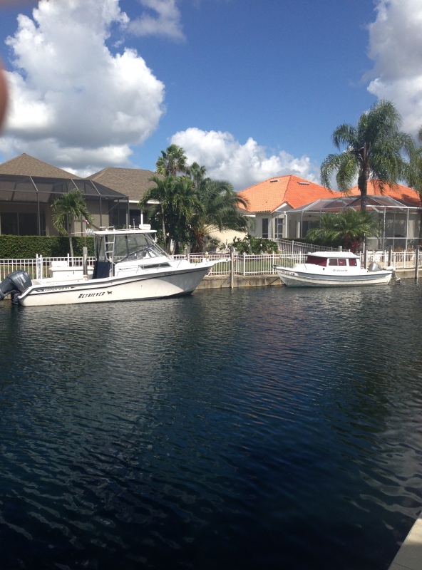 Two \"Retrievers\" at the dock