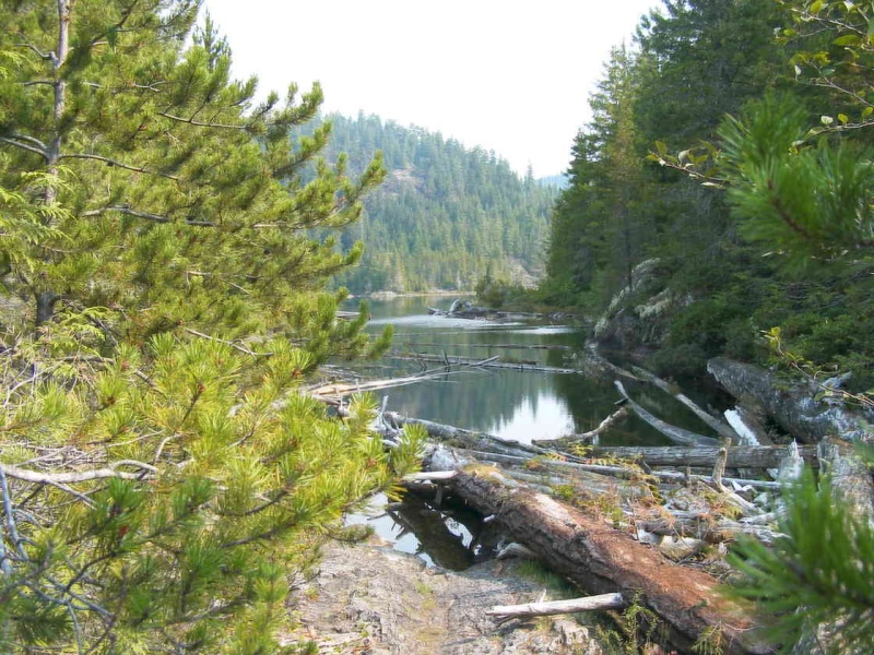 (TwoLuckyFish) Lake above the falls