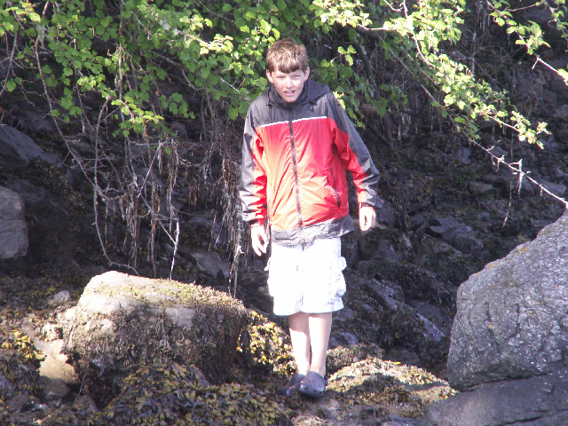 Tye at Doe Island 6-27-09