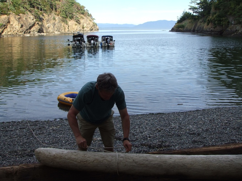 Tying Down in Matia Island