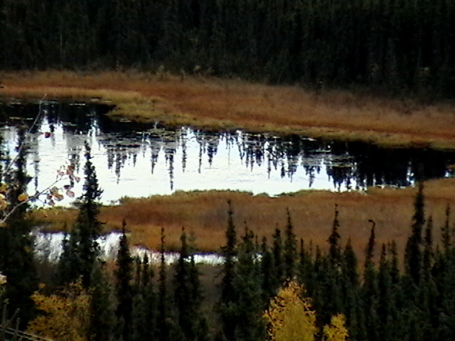 Unamed lake on Eielson AFB near the ski lodge