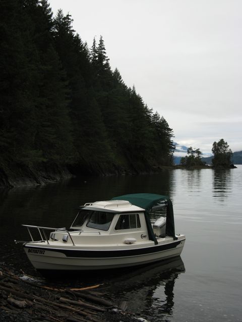 up Harrison Lake