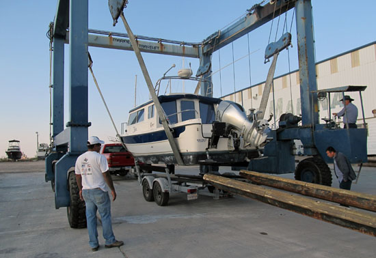 Up she goes