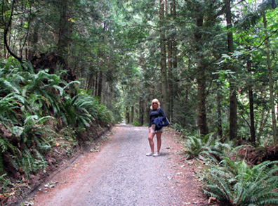 Uphill hike