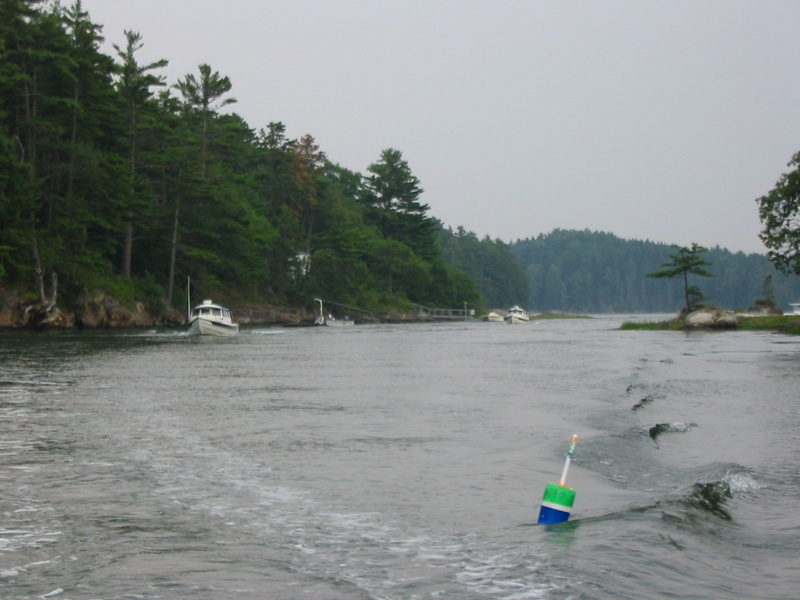 Upper Hell Gate, Sasanoa River