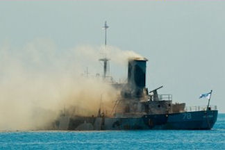 USCGC Mohawk-7-2-2012-blast picture 3