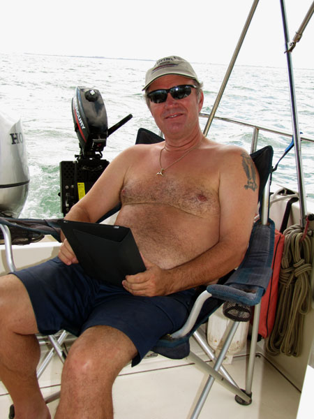 using the iPad out in the cockpit