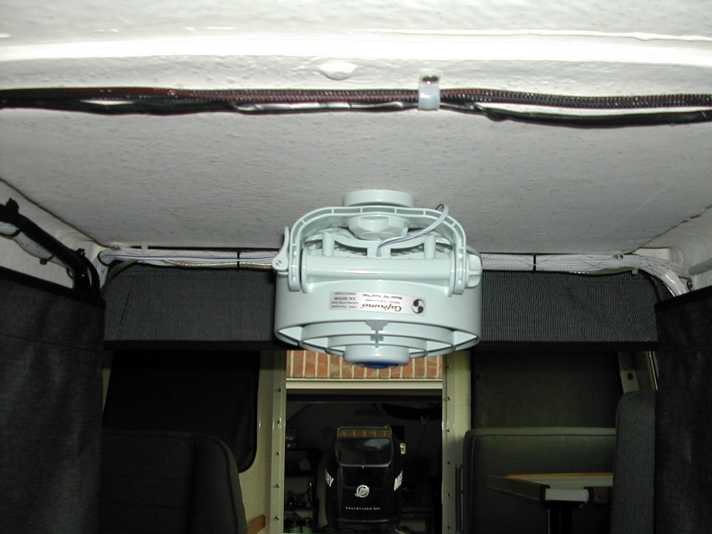 v-berth fan (folded)