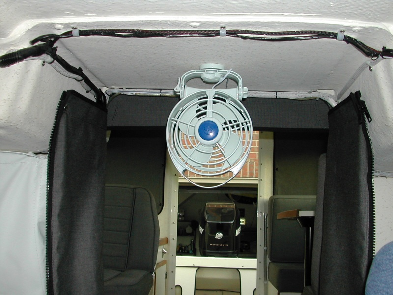 v-berth fan