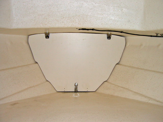 V-berth panel