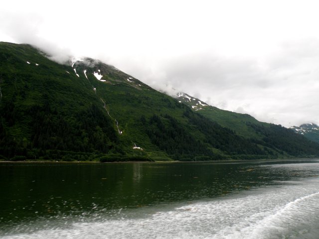 View from Douglas Harbor of Thane Road