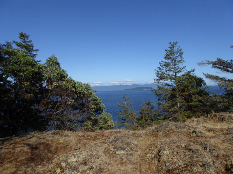 View from hill looking east towards Vendovi