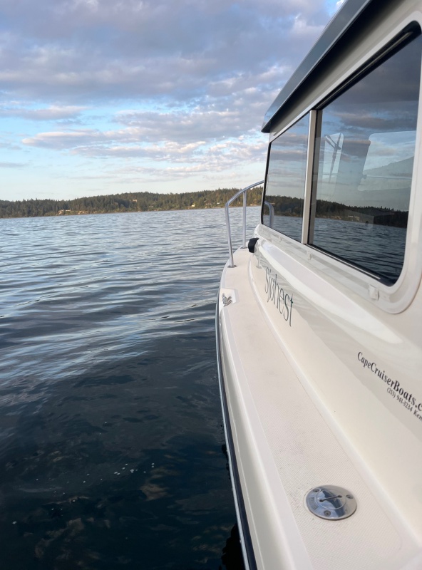 View from Sequim Bay