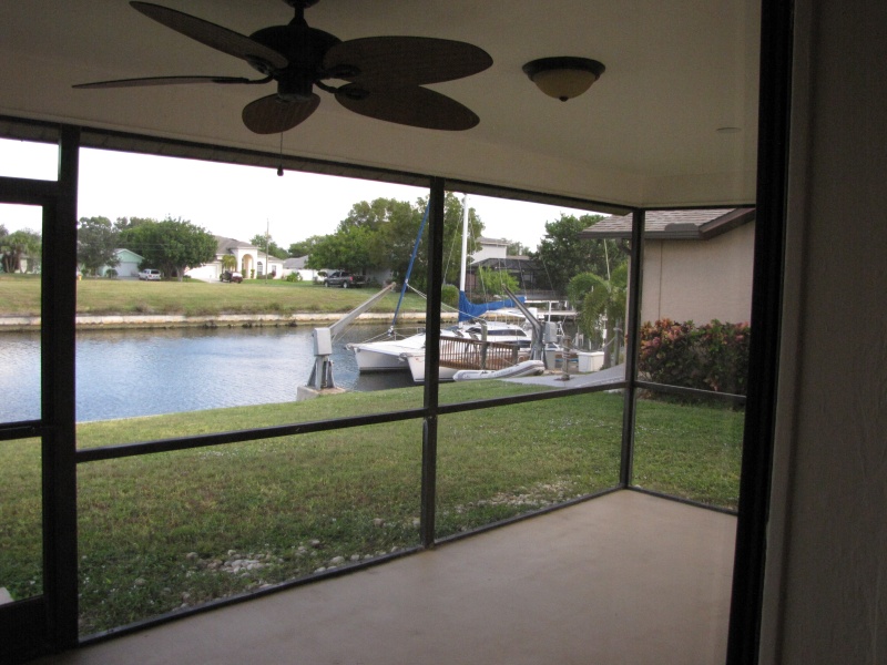 View from the back of the house.