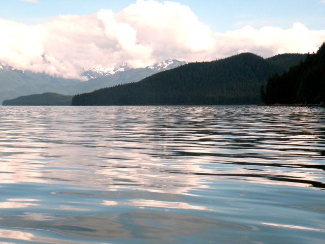 View of Admiralty Island from Oliver Inlet to Arden Point.