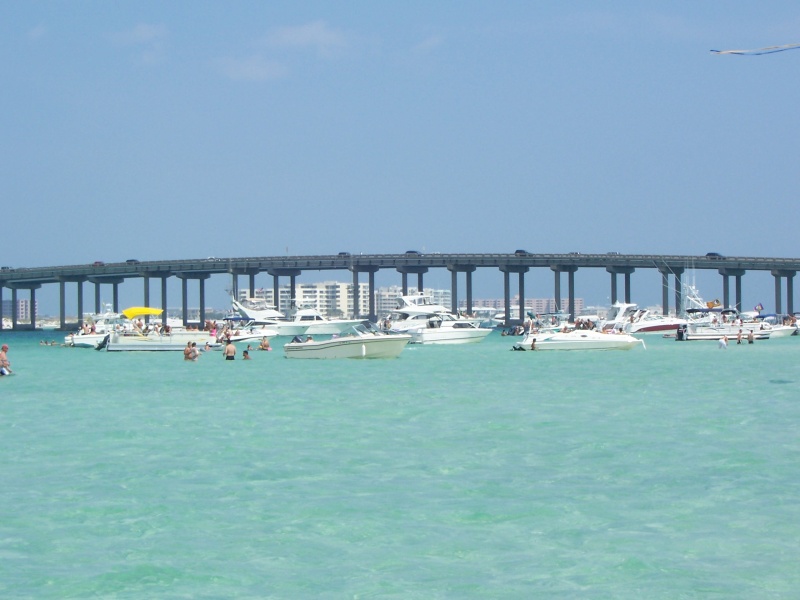 View of Destin bridge...what a life!