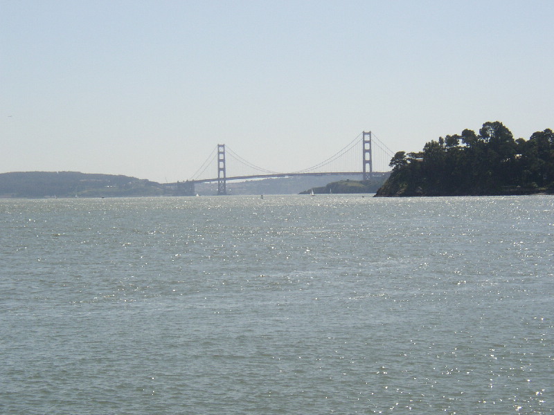 View of Golden Gate Bridge From Tiburon