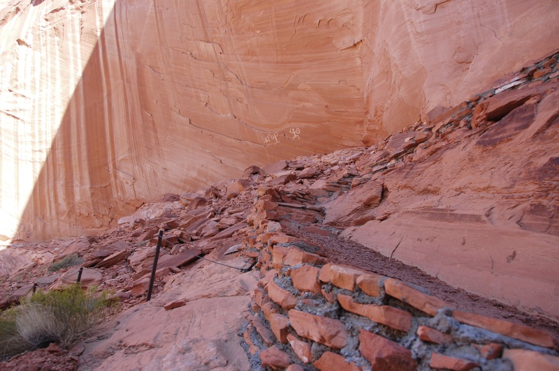 View of the last section before the top.