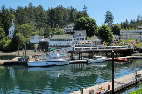 View of the Madrona Grille