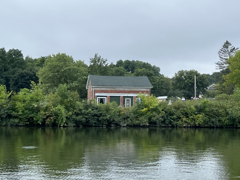 View of the Old Lock 56 Canal Store as you are cruising by