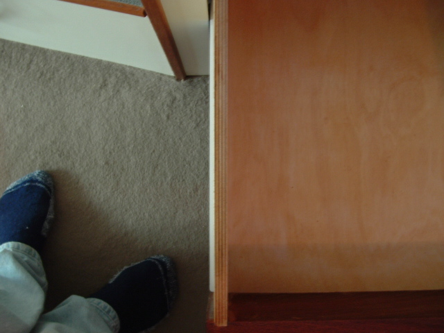 View of the top drawer interior (19 1/4 W by 18" D).