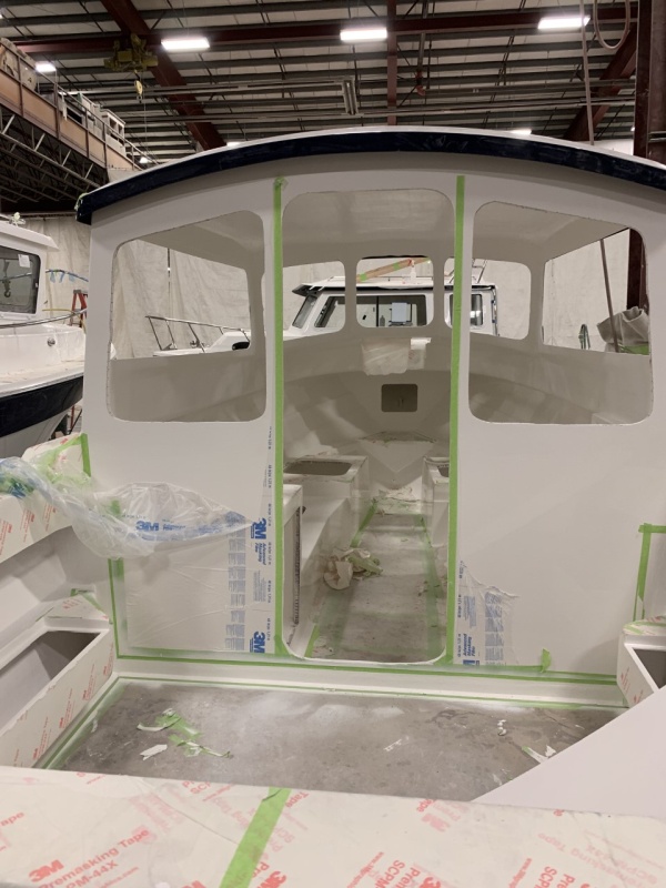 View thru the Bulkhead--hard-top attached!