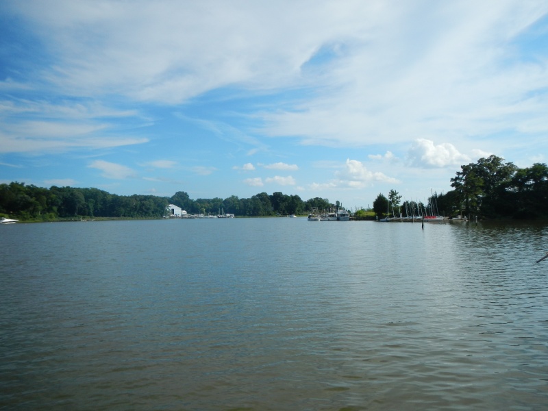 Viewing down river from Deep Creek Landing
