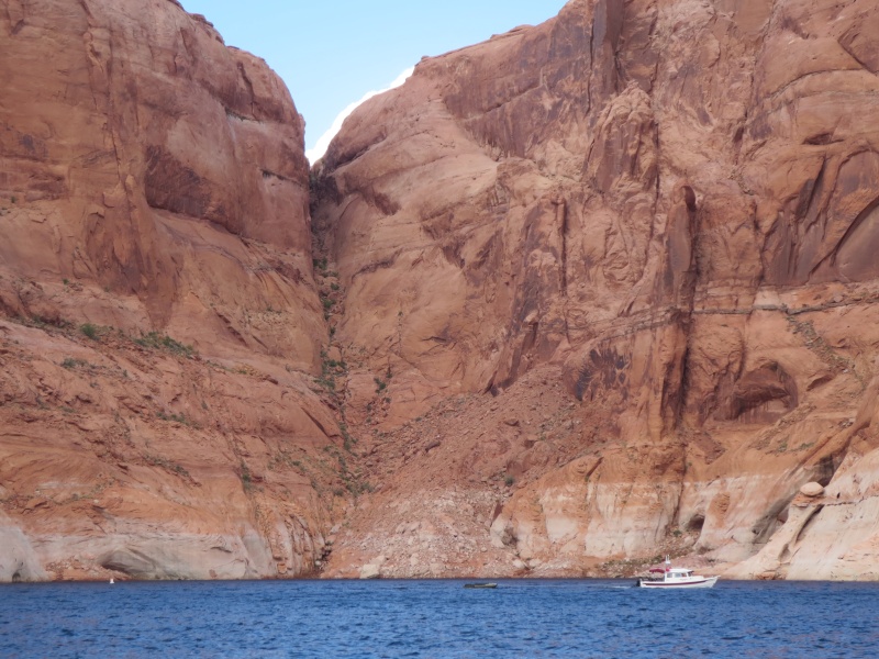 Voyager passing Hole in the Rock Sunday 9-22-13
