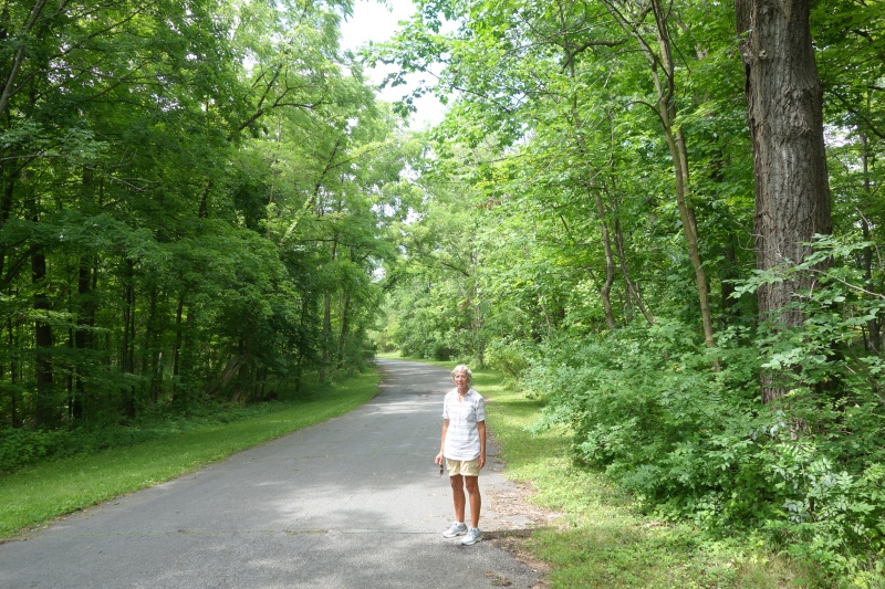 Walking old roads
