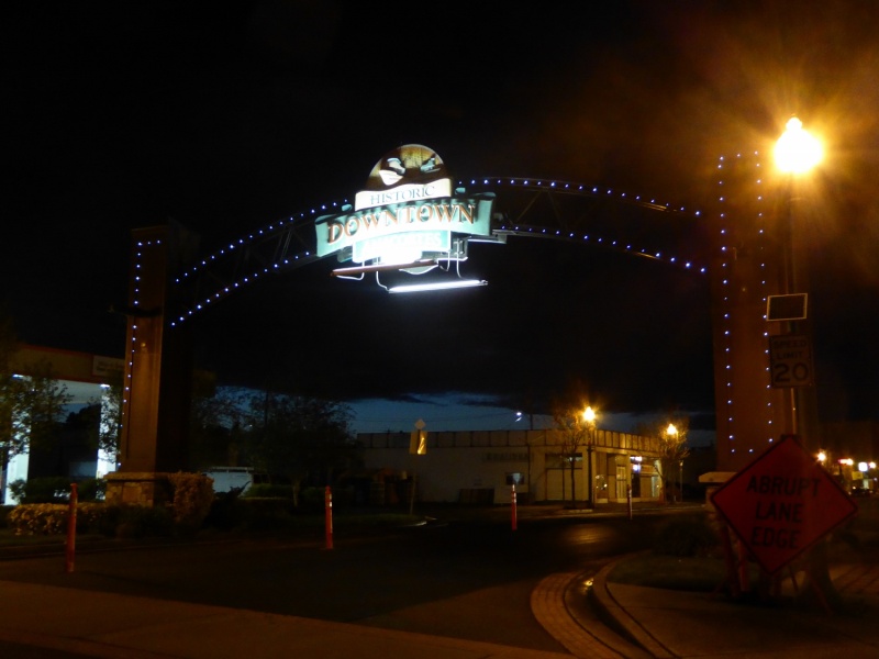 Walking up to town in Anacortes for some fish-n-chips