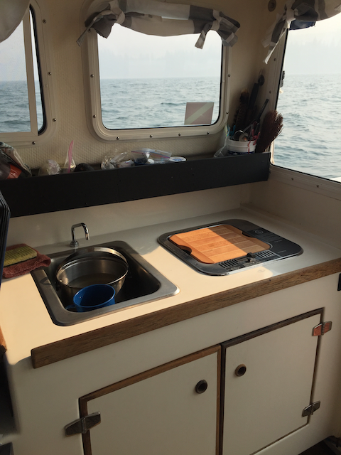 Wallas stove and sink