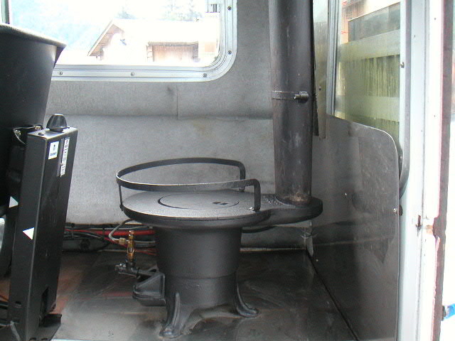 Washington Stove Works Diesel stove. All gravity fed and works great.