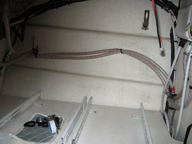 Water Supply Lines Rerouted to Back Wall