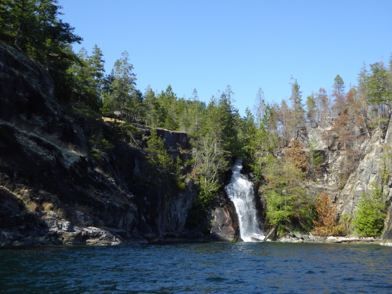 Waterfall in Teakerne Arm