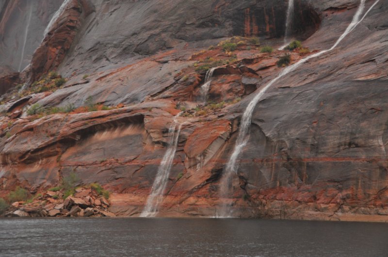 Waterfalls were everywhere
