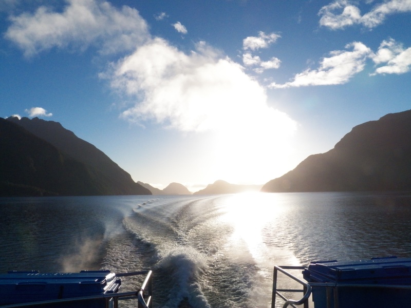We are off just as the sun comes up.
