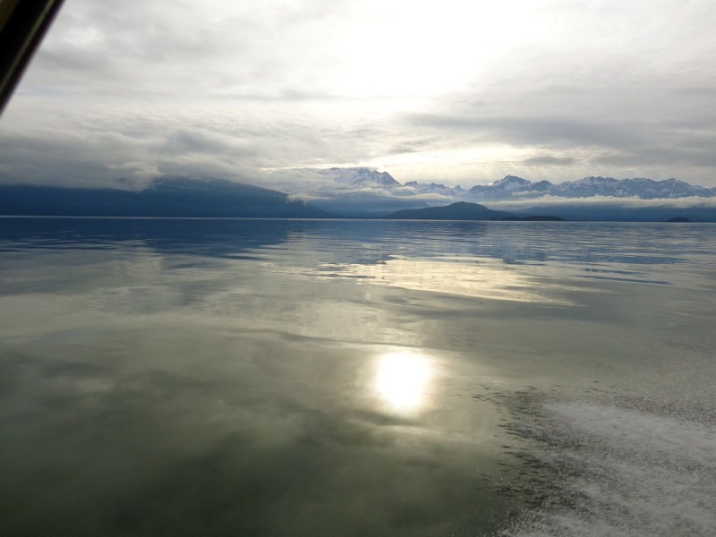 We really lucked out on Lynn Canal.  Hope its this smooth heading south!