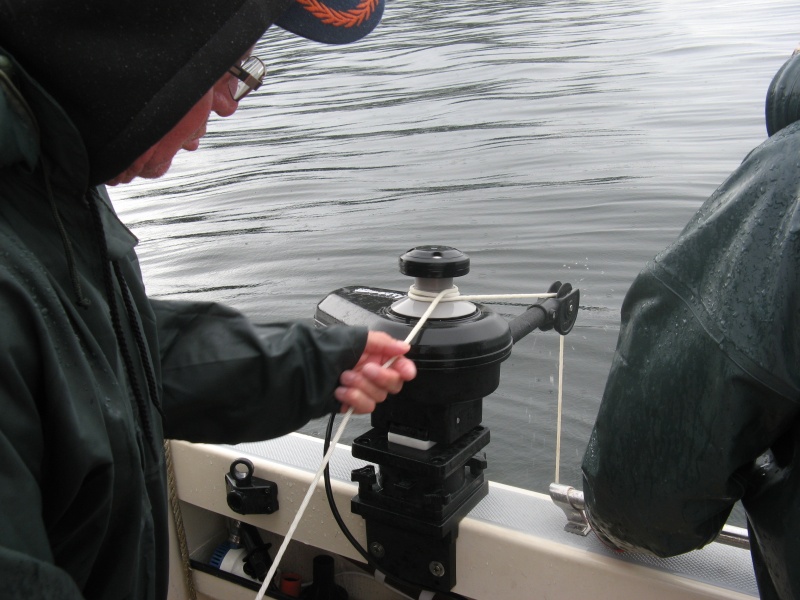 We were happy with the Scotty line puller