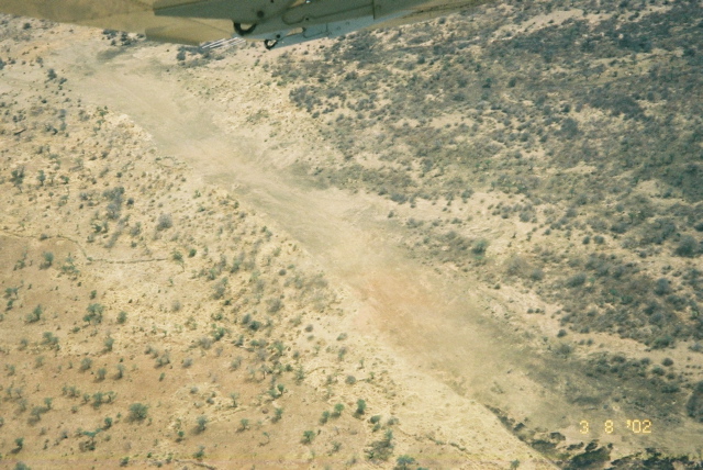 "We're gonna land there?!?  Nuba Mountains, Sudan