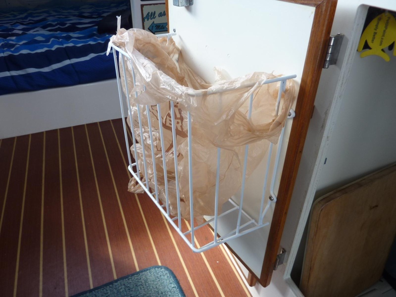 Where to put the trash.