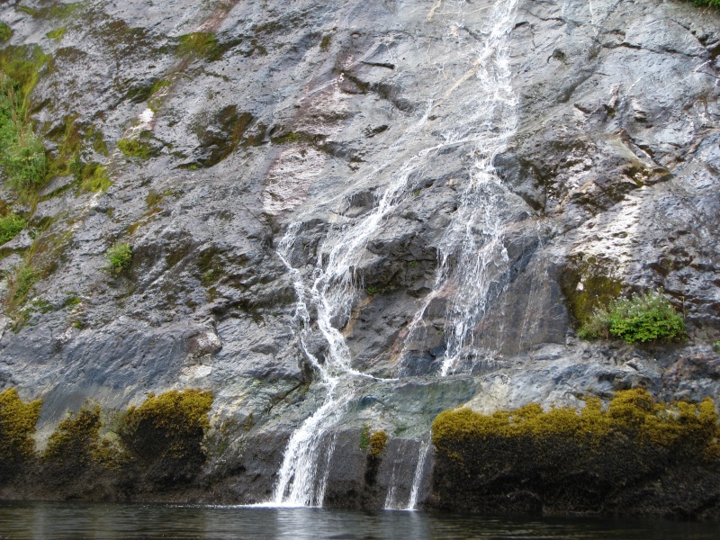 Whispering Falls, half mild or so from Chatterbox.  We sat and listend to the quiet water-whjispers for several minutes.  Even smelled good.