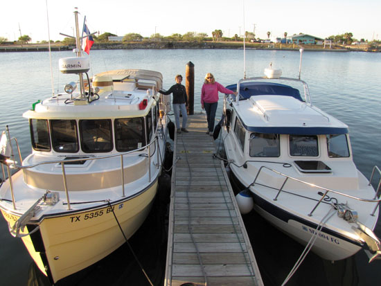 Willie\'s Tug (with Wilma) and Wild Blue (with the Blonde)
